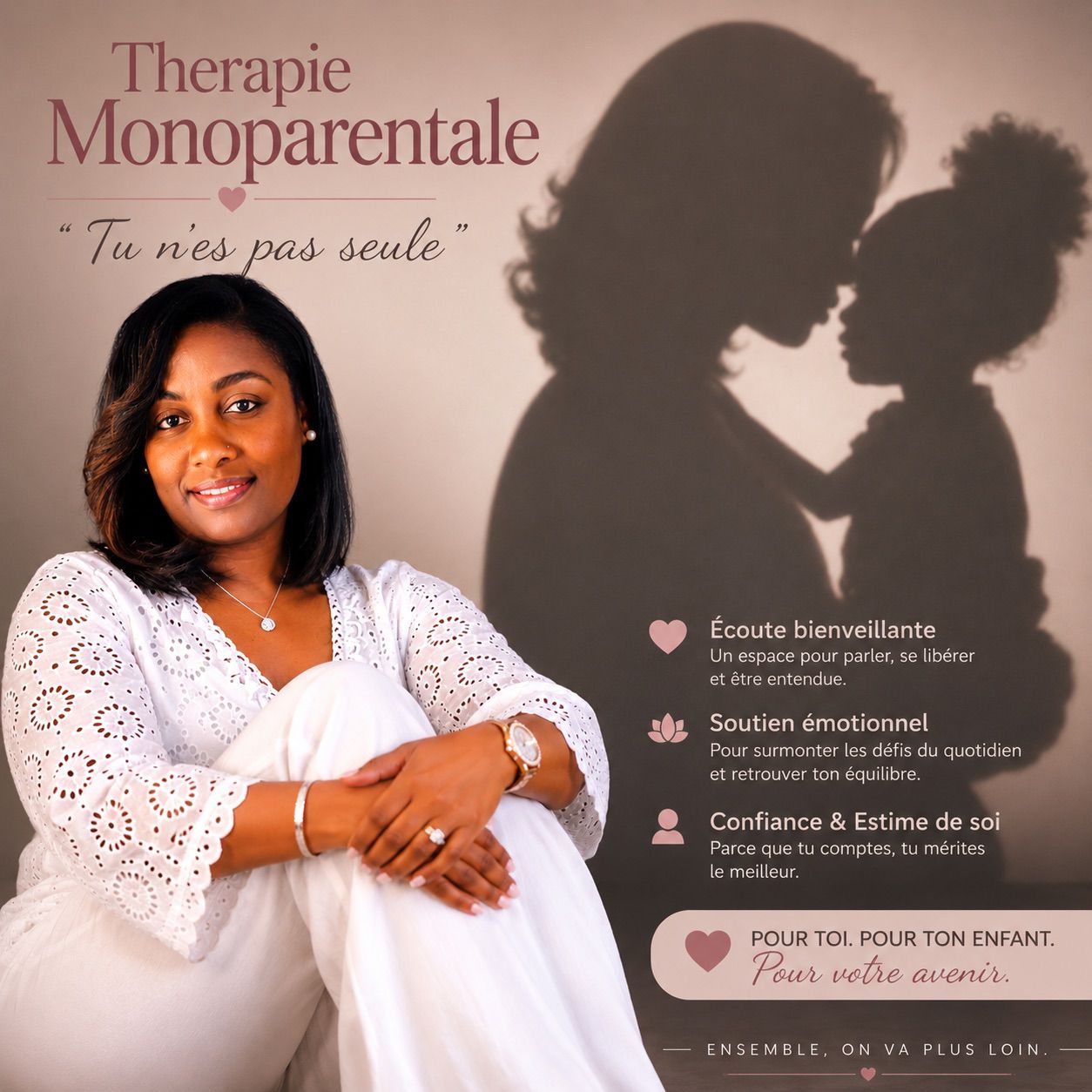Thérapie Monoparentale — Tu n'es pas seule